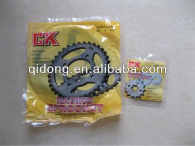 China DID Motorcycle Chain And Sprocket 420 428 520 for sale