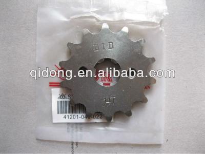 China DID Motorcycle Front Sprocket 420 428 520 for sale