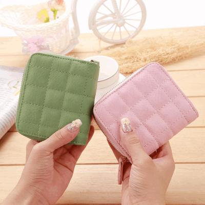 China Simple Anti-theft Mini Money Bag Cute Wallet Zipper Purse For Ladies for sale