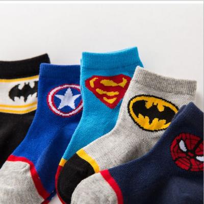 China Breathable Kids Socks Cotton Cartoon Baby Socks For Children Anime Print Toddler Breathable Socks For Child for sale