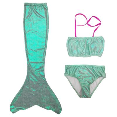 China Breathable Girls Swimwear Bikini Swimwear For Kids Mermaid Swimwear for sale