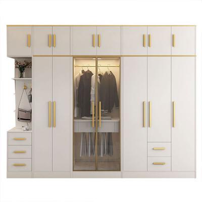 China (Other)Portable Bedroom Wall Wardrobe Adjustable Simple Multi-Use Clothes Wardrobe Cabinet for sale