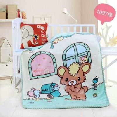 China Factory Wholesale 100% Fire Retardant Cheap Custom Printed Fleece Blanket Super Soft Baby Blanket Thick for sale