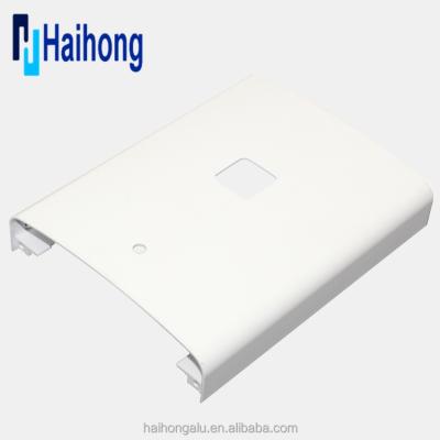 China White Flat Aluminum Electronic Air Cleaner Enclosure For Air Cleaner for sale