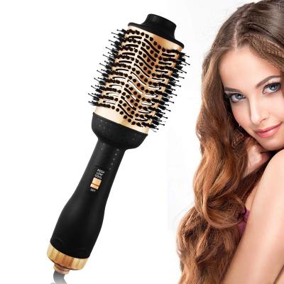 China Disposable Hot Hair Brush Dryer 3 in 1 One Step Hair Dryer and Volumizer for All Hair Types for sale