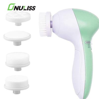 China Soft Synthetic Brush Sonic Electric Facial Cleansing Brush Cordless New Portable Beauty Face Lift And Personal Care for sale