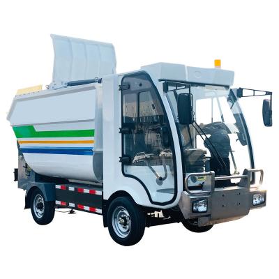 China ART-Y48 Hotels Made In China Small Rear Lift Electric Waste Barrel Collection Truck for sale