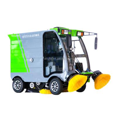 China High Efficiency Multifunctional Hand Push Small Manual Electric Road Sweeper Road Sweeper for sale