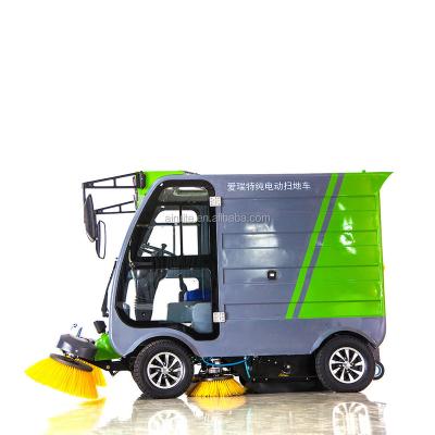 China Manufacturer In China Electric Mini Park Road Sweeper High Efficiency Brushes for sale