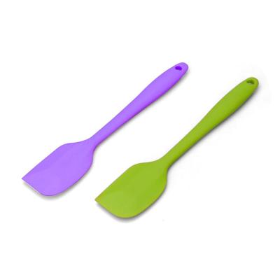 China Sustainable Kitchen Utensils Food Grade Approved Heat Resistant Silicone Cream Spatula Cake for sale