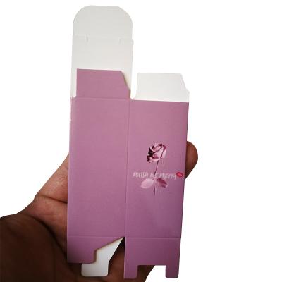 China Recycled Materials Customized Small Packaging Boxes For Nail Polish Bottles for sale