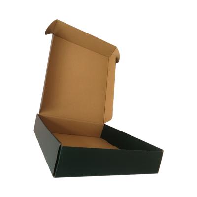 China Recycled Materials Logo Corrugated Cardboard Mailer Boxes Custom Made for Planners, Stationery, Books for sale