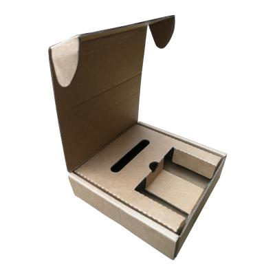 China Recycled Materials Custom Corrugated Folding Boxes With Cardboard Insert for sale