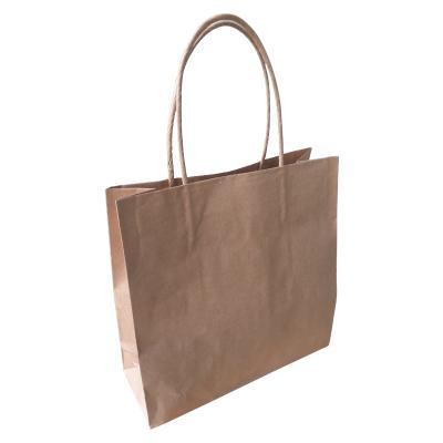 China Biodegradable Custom Printing Eco - Friendly Paper Bags For Takeout 21.6 x 8 x22cm for sale