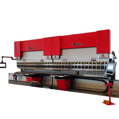 China Building Material Shops MB22032 5 Axis CNC Double Linkage 3200mm Electro-hydraulic Synchronous Press Brake for sale