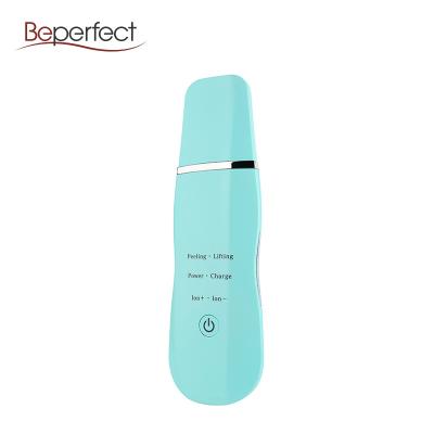 China Ultrasound / Ion+ / Ion Machine High Quality Ultrasonic Professional Dry Skin Facial Scrubber for sale