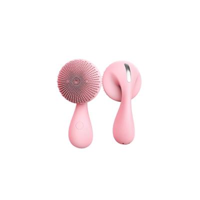 China DEEP CLEANING Waterproof Deep Pore Rotating SonicElectric Silicone Face Exfoliate Brush for sale