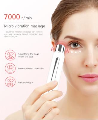 China Beperfect Vibration Therapy+heating massage+LED Vibrating Handheld Constant Temperature Massager Pen Eye Care Eye Care and Beauty Instrument Dark Circle for sale