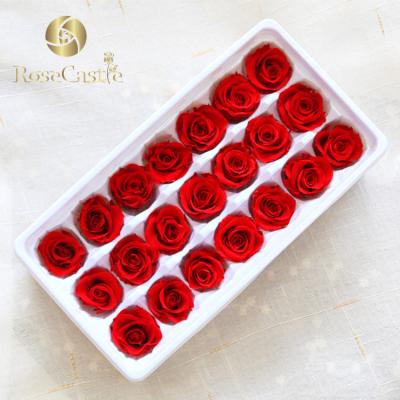 China 2019 3cm cheap artificial B grade rose from natural factory wholesale 2cm touch for sale