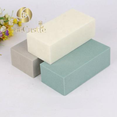 China Green Environmental Protection Preserved Dry Floral Foam For Preserved Flower Arrangement for sale