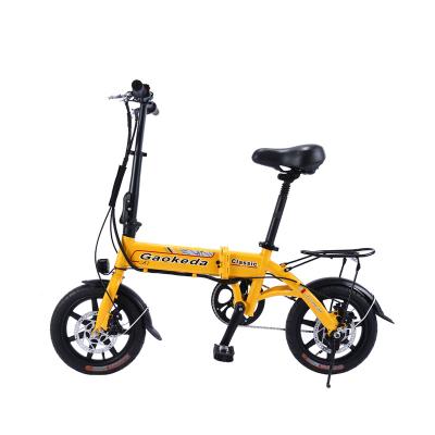 China Factory dierct multifunction price 14 inch super light lithium battery folding electric bicycle for sale