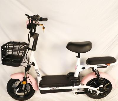 China Multifunctional TWO SEAT Electric Bicycle For Women Daily Use Commuting Riding for sale