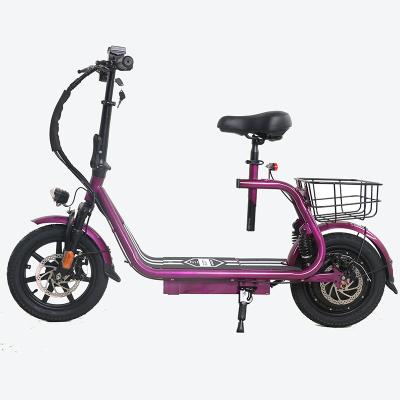 China Wholesale factory price carbon steel 14 inch electric scooter with lithium battery for sale