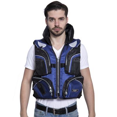 China Fly Fishing Promotion Marine Fishing Vest Portable Multi Pocket Suit Detachable Rock Fishing Life Jacket for sale