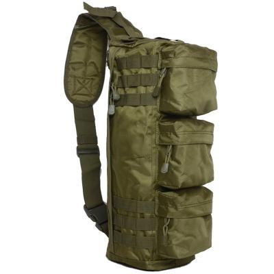 China Large Sling Army Mutil-Functional Tactical Sling Bag Large Military Tactical Sling Bag Hiking Shoulder Pack for sale