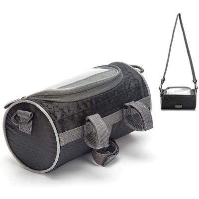 China Waterproof Bag Travel Handlebar Outdoor Bicycle Cycling Frame Bags Waterproof Bike Handlebar Bag for sale