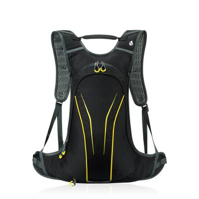 China Waterproof Outdoor Sports Increase Running Hydration Backpack Water Bladder Pack With Helmet Mesh Bag for sale