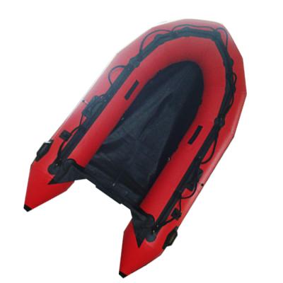 China CE Certification Fishing Boat PVC Relaxing Inflatable Boat With Aluminum Floor for sale