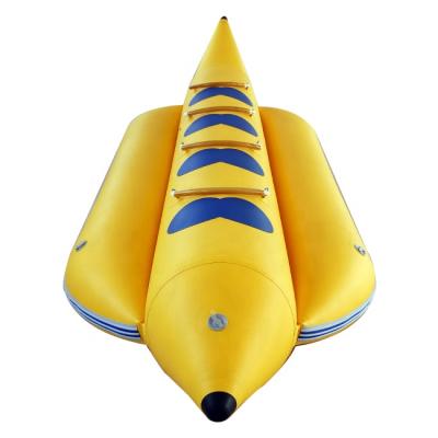 China The single tube 0.9PVC water sport inflatable water entertainment bouncer flyfish boat for sale