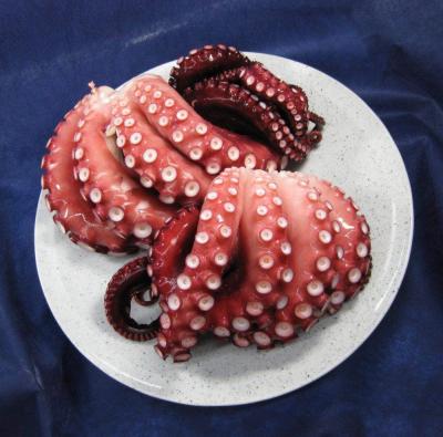 China China Manufacturer Frozen Seasoned Cut Cooked Baby Octopus for sale