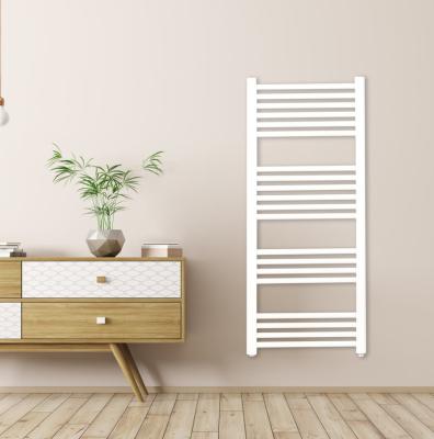 China Hot Water Modern Popular White Parts Heated Towel Rail for sale