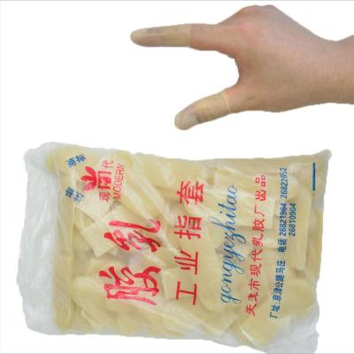 China Disposable Latex Finger Cradles Finger Cradles Protective Work Wear Anti-skidding Industrial Supplier GD-YC0006 for sale