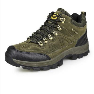 China 2019 New Comfortable Customizable Mesh Leather Men's Winter Hiking Trekking Shoes With Cotton GS-D0011 for sale