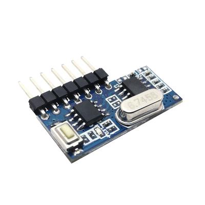 China Durable 433RF Receiving Module 4 Channel High Level Signal Learning Decoding Receiving Card for sale