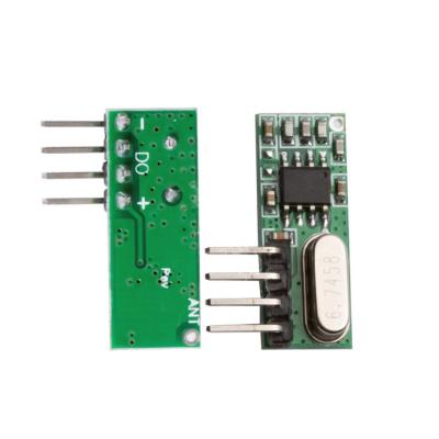 China Durable micro volume ultra small 5 volt high frequency superheterodyne wireless receiver module for sale