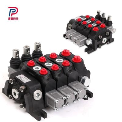 China Compact structure Factory Supply DCV60 Series 35Mpa Pressure Hydraulic Sectional Directional Control Valves for Construction Machinery for sale