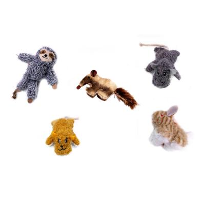 China Viable Wholesale Variety Interactive Package Hunter Christmas Animal Catnip Fluffy Cat Toys for sale