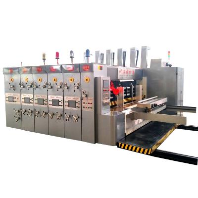 China Corrugated Cardboard Flexo Printing Machine High Quality And Best Automatic Printing Packaging Cardboard Machine Price Slotter Machine en venta