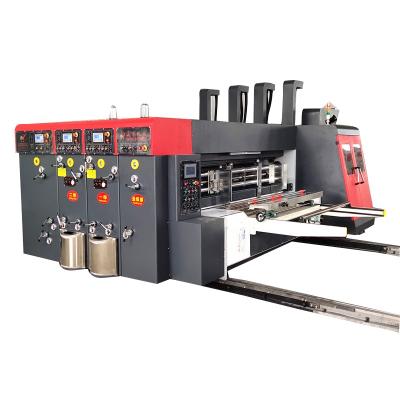 China Corrugated Cardboard Flexo Printing Slotter Machine Carton Box Printer Corrugated Box Making Machine Packaging Line for sale