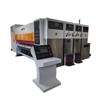 China Cardboard Box Making Machine Printing Cardboard Box Making Machine Corrugated Cardboard Box Machine Te koop