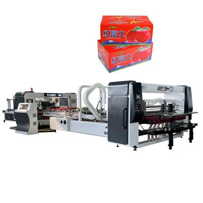 中国 High Level High Speed ​​Corrugated Box Gluing Quilting Machine in High Speed ​​Automatic Mark 販売のため