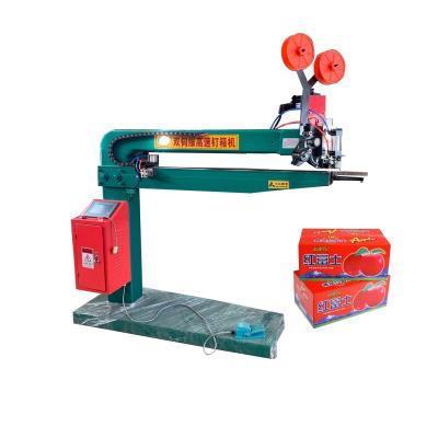 中国 Semi Automatic Products Carton Corrugated Box Stitching Stapler Machine 販売のため