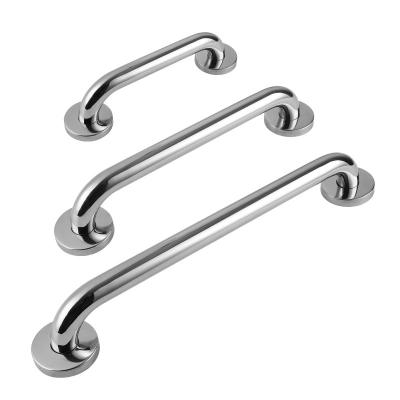 China 50CM Modern Bathroom Grab Bar Stainless Steel Bath Grab Shower Safety Handle Towel Rack For Older Kids Injured for sale