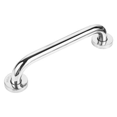 China Hot Sale 40CM Modern Hotel Grab Bar Stainless Steel Safety Shower Handrail Towel Rail Holder Grab Rail For Bathroom for sale