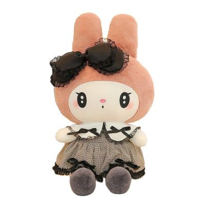 China Black Cute Stuffed Kuromi Melody Cinnamoroll Doll Kids Birthday Gift Kawaii Plush Toys Plushie Plush Toy Cocos Cartoon Anime Maid for sale