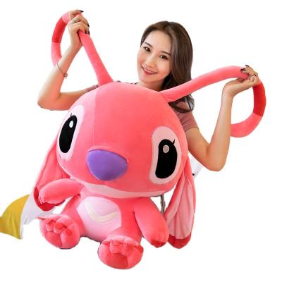 China Plush Toy Cocos Factory Supply Special Price Super Pink Suture Blue Soft Tactile Plush Stuffed Toys Cartoon Stitch Plush Bady Toy for sale